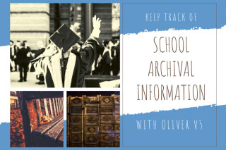 Keeping track of school archival information