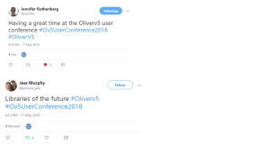 2018 User conference tweets