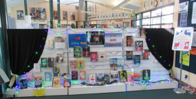 New books display