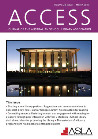 ACCESS journal, ASLA, volume 33, issue 1, March 2019