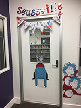 Dr Seuss library display 1