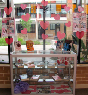 Corpus Christi Catholic High School - Library display