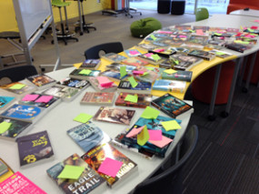 Books in Hobsonville Point Schools library