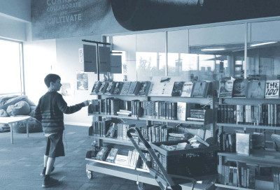 Oliver v5 at Hobsonville Point School library