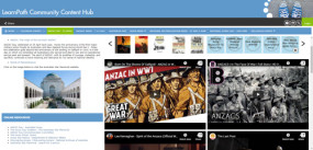 Anzac Day resources in the LCCH