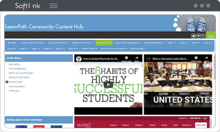 Display of content hub