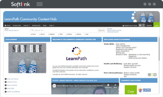 Screen shot of LearnPath CCH display