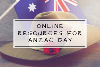 Online resources for ANZAC Day