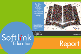 2016 Australia and New Zealand School Library Survey Report 