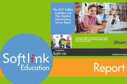2017 School Library Survey Report for Australia and New Zealand 