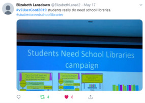 Students Need School Libraries campaign