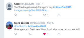 v5UserConf 2019 - delegates excited