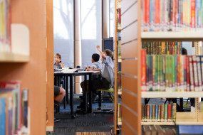 Ambrose Treacy school library
