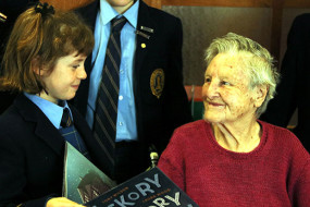 The Hamilton and Alexandra College visit the birches aged Care facility 3