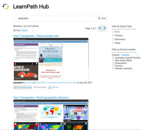 LearnPath hub
