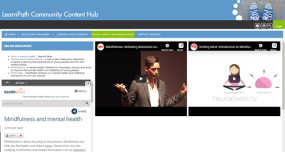 LearnPath sub guide - Mental health