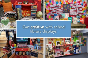 Welcome your students back with a new library display