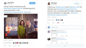 Oliver v5 User conference tweets