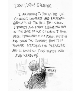 Chris Riddell on school library funding