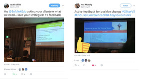 Oliver v5 User conference tweets