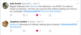 Dianne McKenzie - tweets from the conference