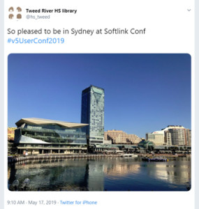 v5UserConf 2019 - Pleased to be at Cockle Bay