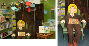 The Fantastic Flying Books of Mr Morris Lessmore display